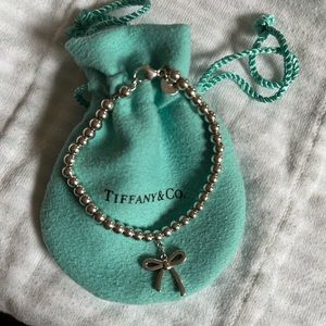 Tiffany Bow Bead Bracelet